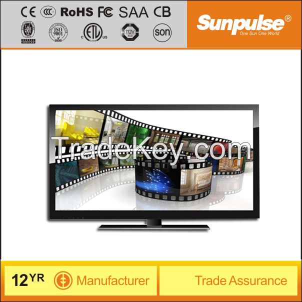 15.6 inch cheap solar powered 12VDC smart TV