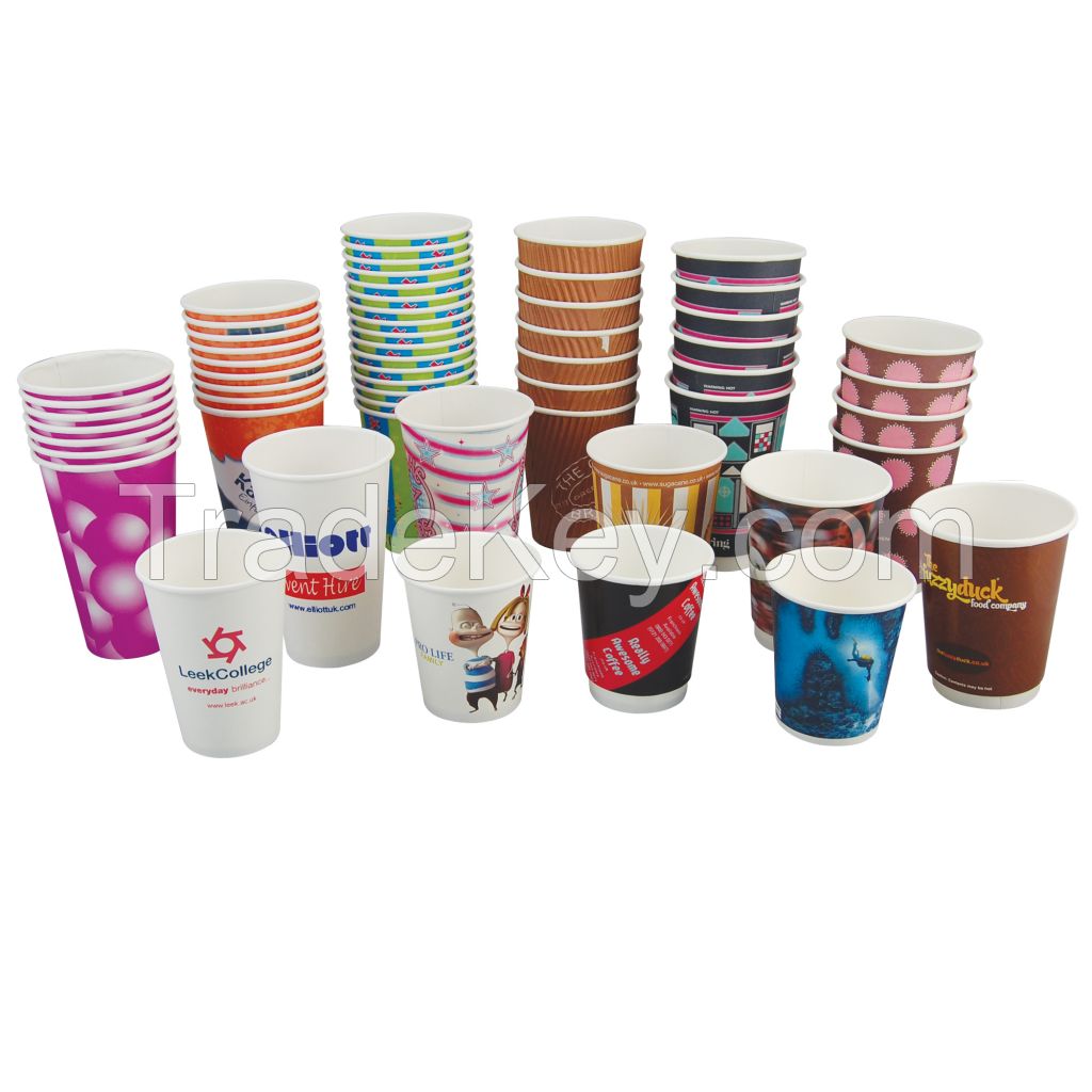 paper cup of all sizes