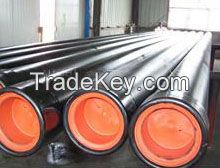 3PE steel pipe/ tube ASTM SPIRAL ANTI-CORROSION PE WELDED STEEL PIPE