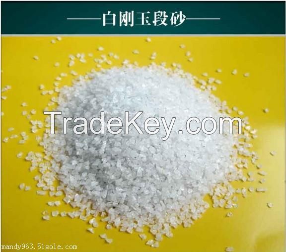 abrasive grade white fused alumina for abrasives/blasting/refractory