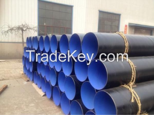 3PE steel pipe/ tube ASTM SPIRAL ANTI-CORROSION PE WELDED STEEL PIPE