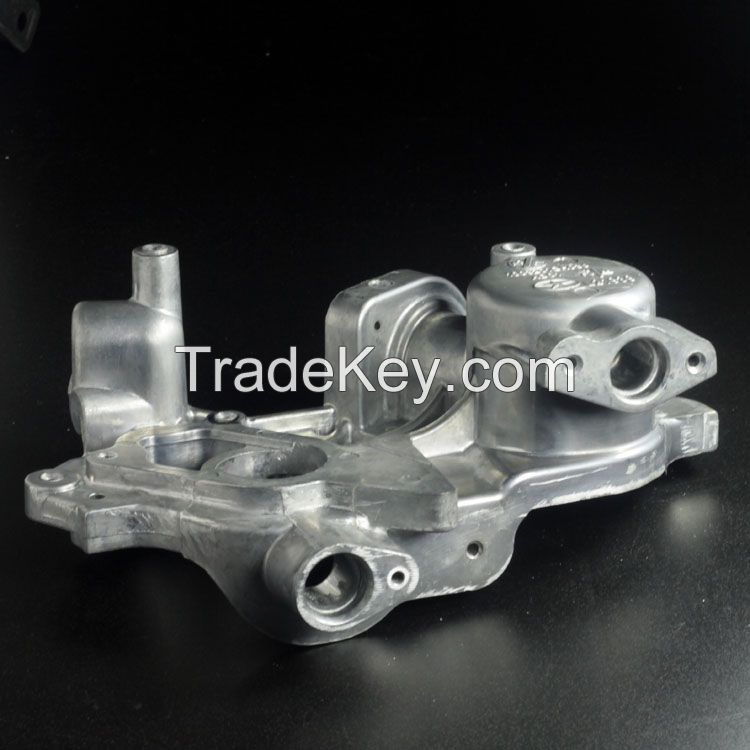 Customized aluminum die casting pump housing maker for vehicle