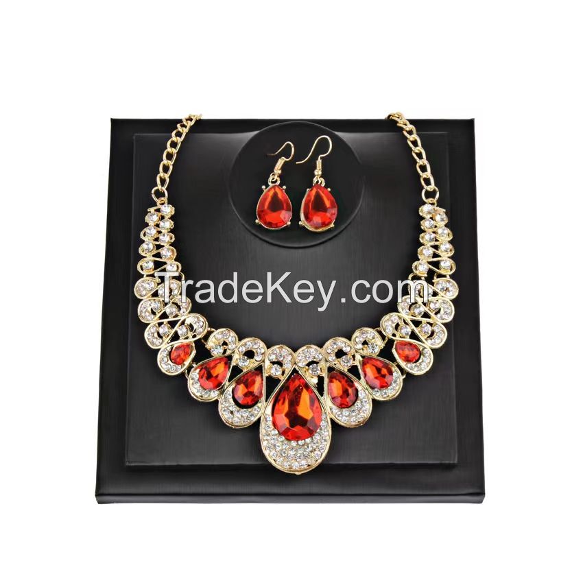 fashion jewelry sets crystal jewelry sets necklaces and earrings sets costume jewelry sets