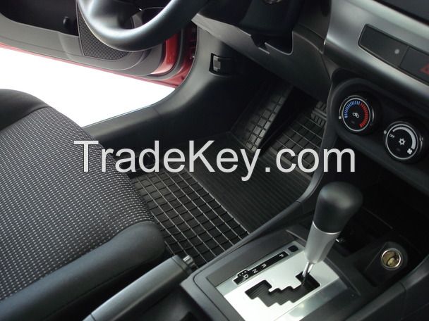 Rubber Grid Floor Mats