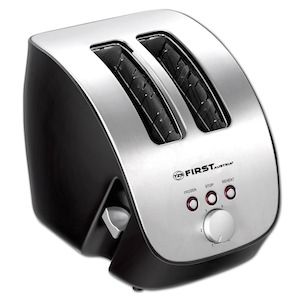 STAINLESS STEEL 2-SLICE TOASTER, 1000W