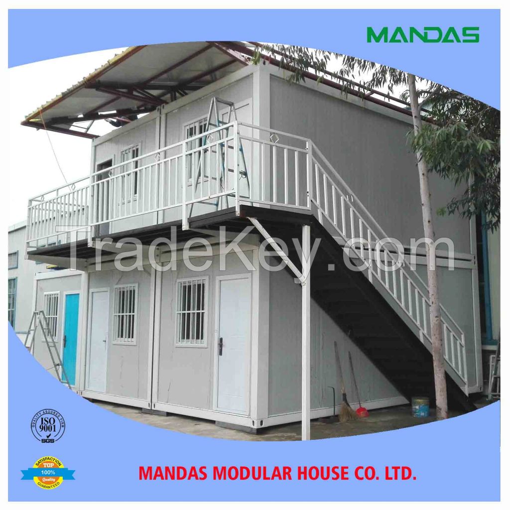 Movable prefab container house,container home ,use as living room ,apartment,hospital