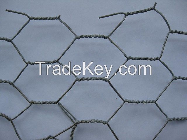 Galvanized Hexagonal Wire Mesh and hexagonal gabion basket