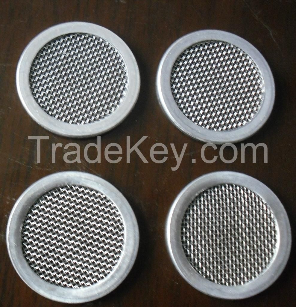 Plastic granulation filter net 