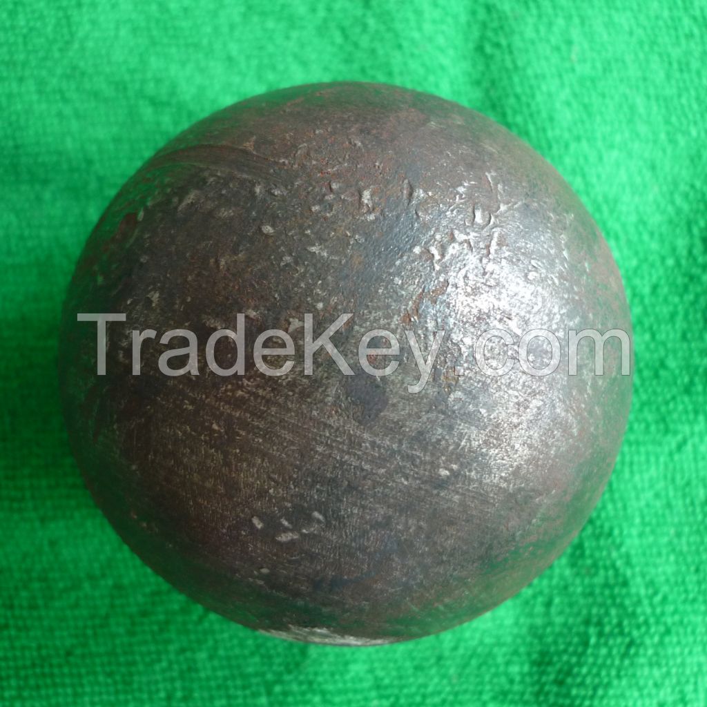 hot rolling and forged grinding balls in China