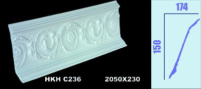 Gypsum Cornice, Moulding, Crown Moulding