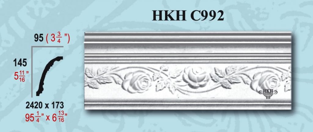 Architectural Gypsum Moulding