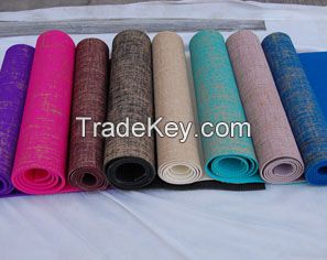  JUTE &amp; PVC Yoga Mats