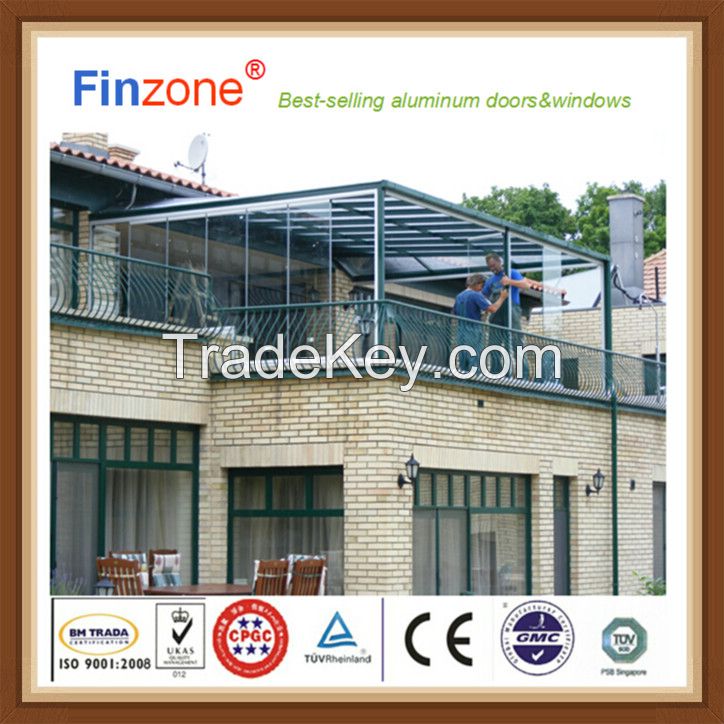 Finzone09 price of balcony glazing