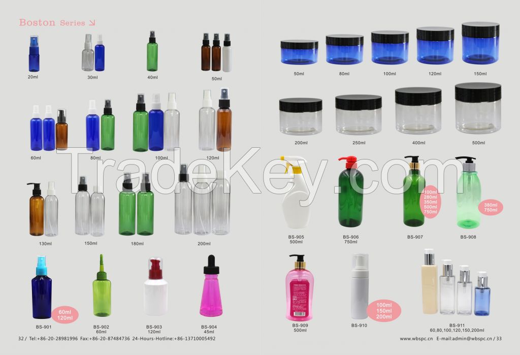 200ml plastic bottles