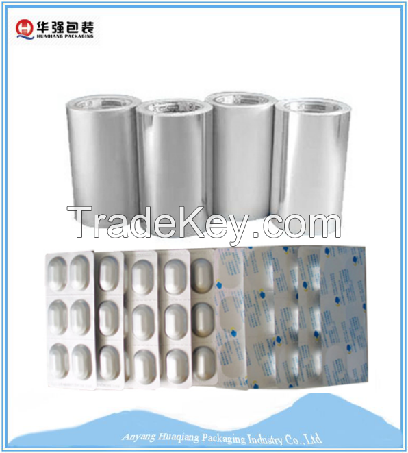 Cold forming alu alu foil