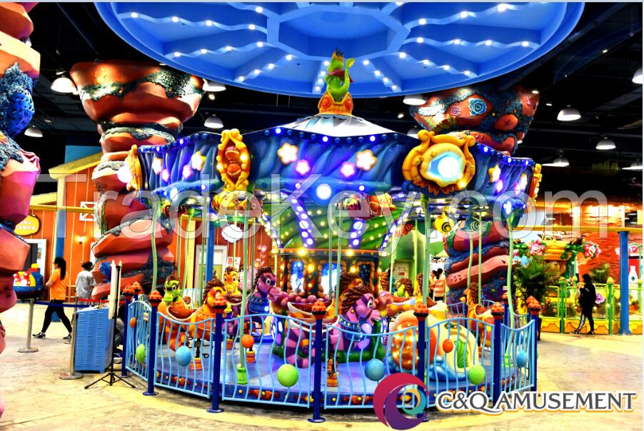 2016 new design carousel for theme parks Ocean Carousel