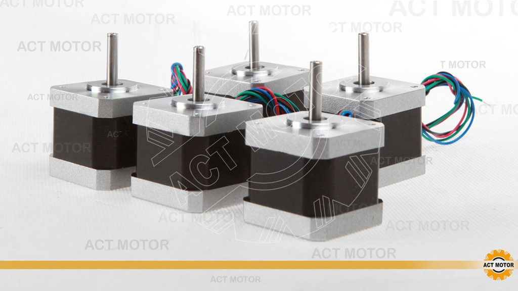 5PCS ACT Nema17 Stepper Motor 17HS5425 