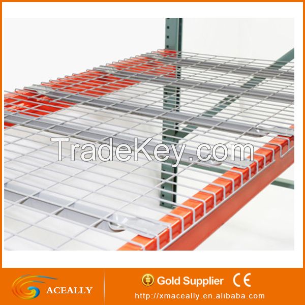 Material Handling Galvanized Wire Mesh Decking, Storage Steel Grid Deck