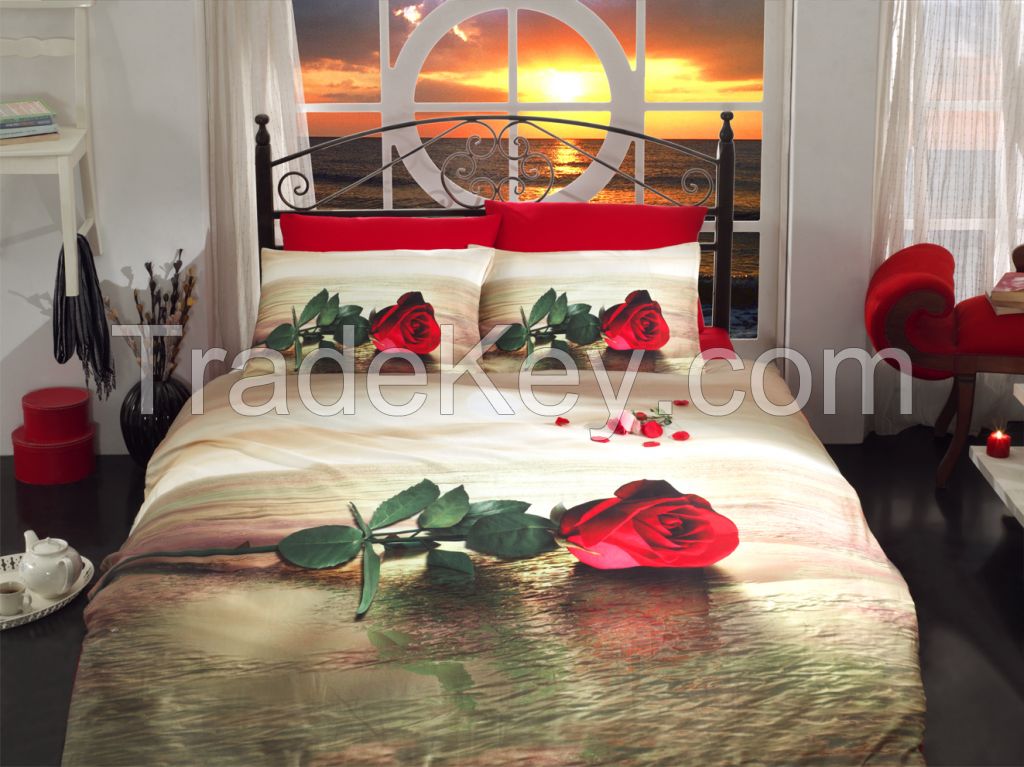 3D Satin Bedding Sets