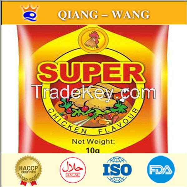 10g*600 bags chicken bouillon chicken seasoning powder