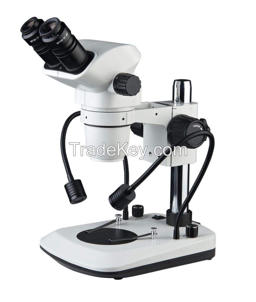 6.7x~45x biological industry binocular trinocular stereo microscope