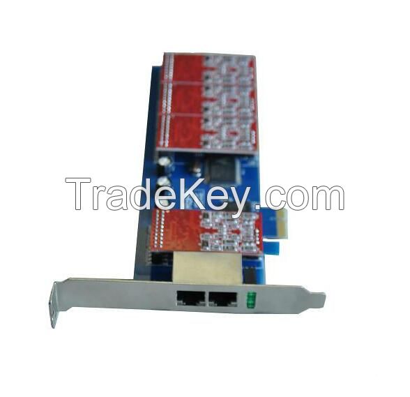 Vp-tdm830p 2u 8 Port Asterisk Fxo Fxs Pci Analog Card