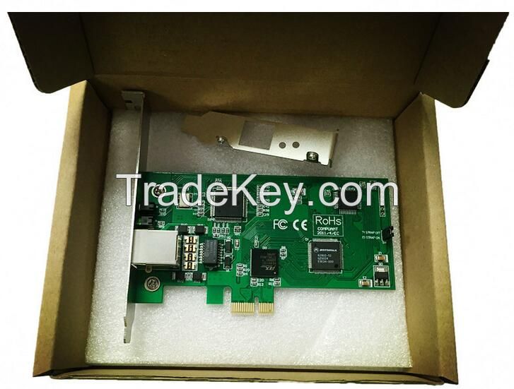 E1 card with Low Profile for 2U server, PCI-E connector 1 port T1 card, TE110 ISDN PRI card supports asterisk