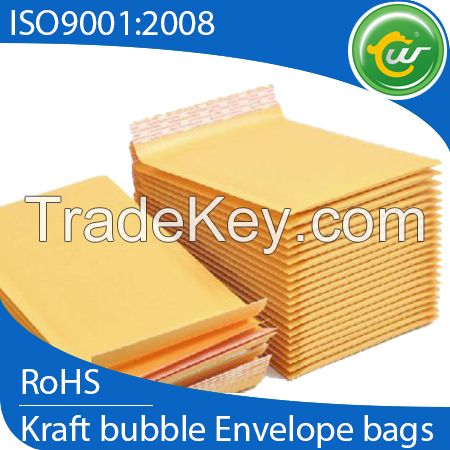 Gold Kraft bubble bags, kraft mailing bags