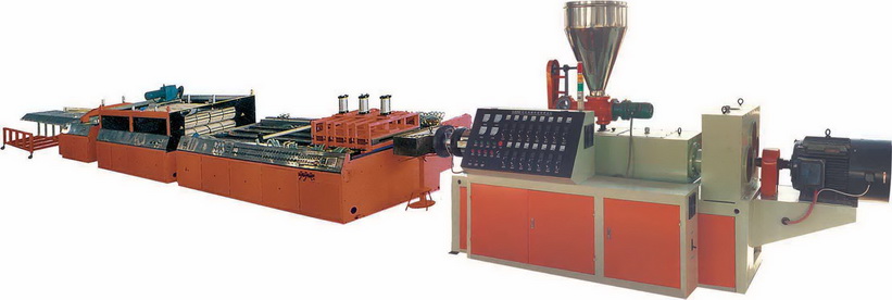 Wood-Plastic Wide Door Board Extrusion Line