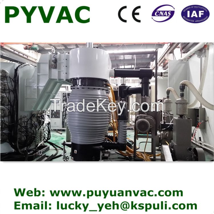 vacuum coating machine for metal parts, like cutting tools, automobile parts, and so on