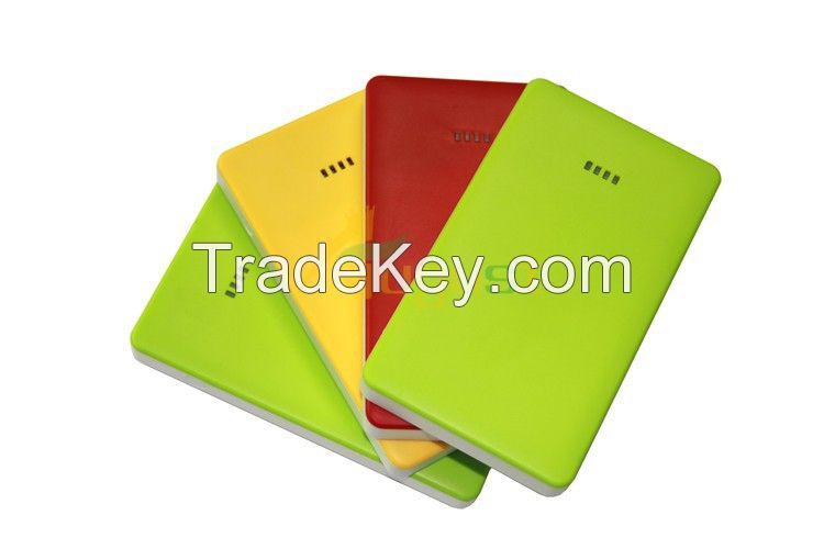 High power mini portable ultra slim power bank, cheap power bank on wholesale with lowest price in china