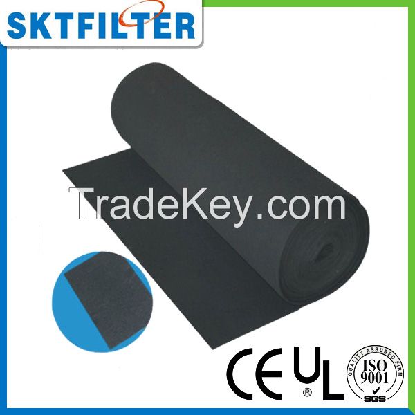 Activated carbon filter media