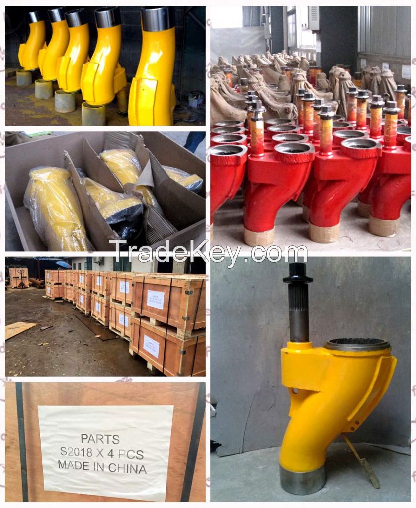 Concrete Pump Spare Parts S tube, S pipe, S valve