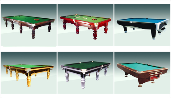 snooker table