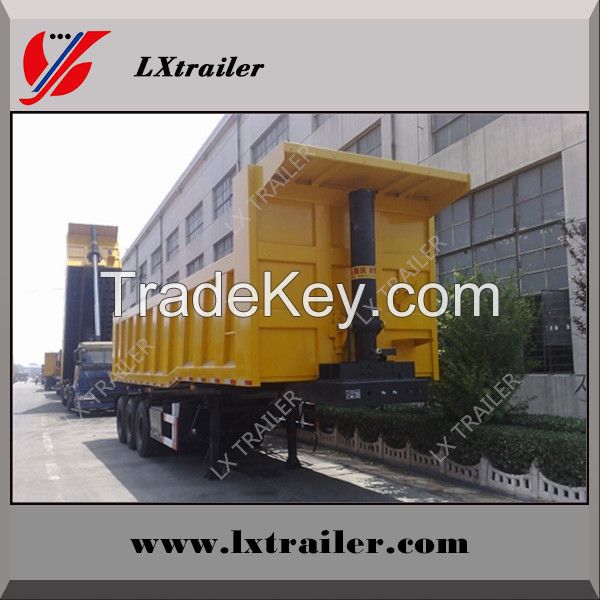 China factory supply 3 axles 50T tipper semi trailer