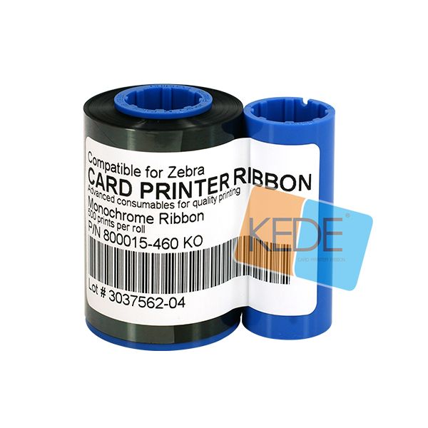 For Zebra  800015-460 black compatible card printer ribbon