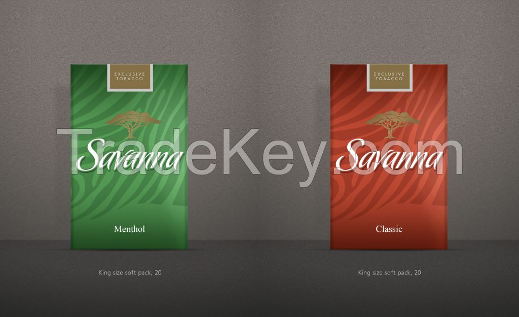 Savanna Classic/Menthol Cigarettes