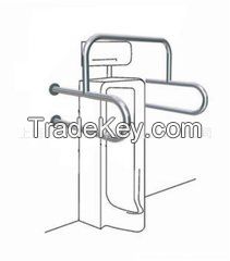 Bathroom Handrail, 304 stainless steel Urinal and lavabo parallel Grab Bar and Handrail