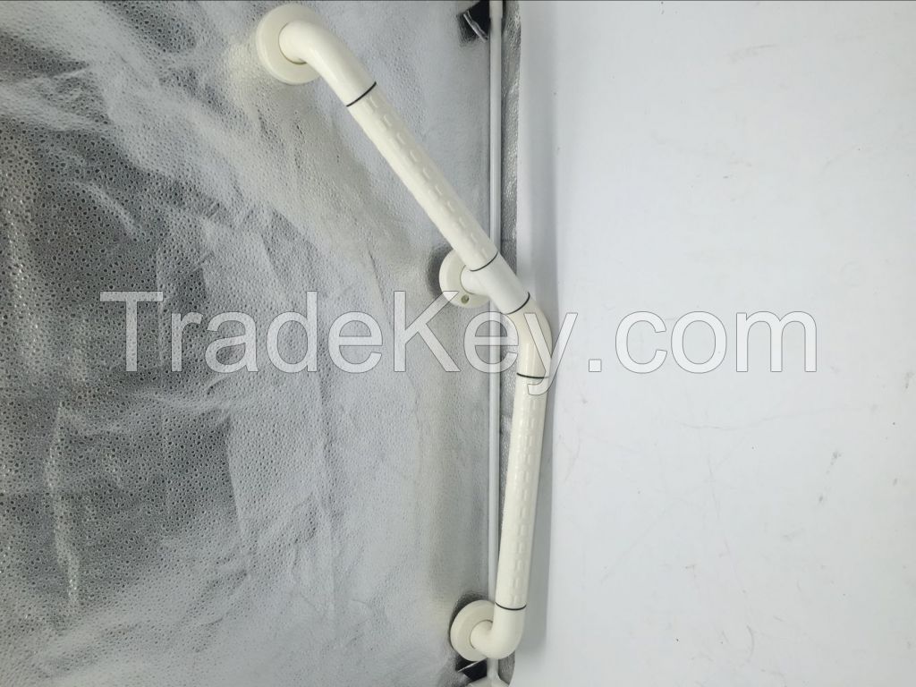 Nylon handle bar/L-shaped Nylon Bathroom Grab bar, Brab rail for Enderly/Disable/Handicapped