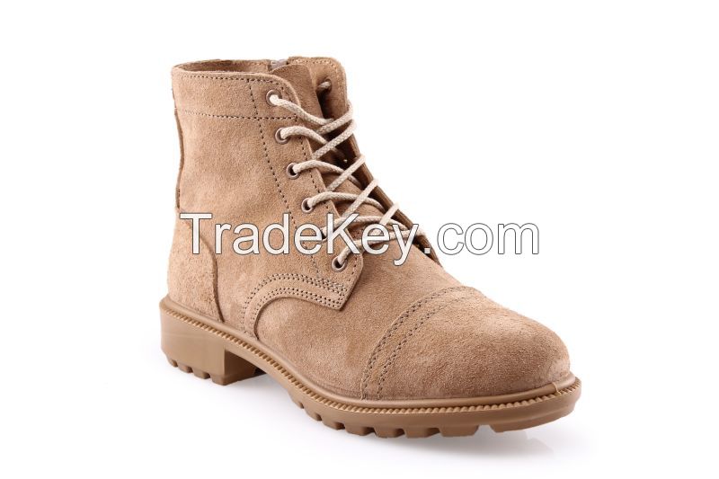 BURG840/842 Suede Desert Combat Boots (Short)