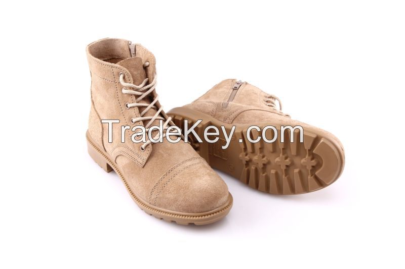 BURG840/842 Suede Desert Combat Boots (Short)