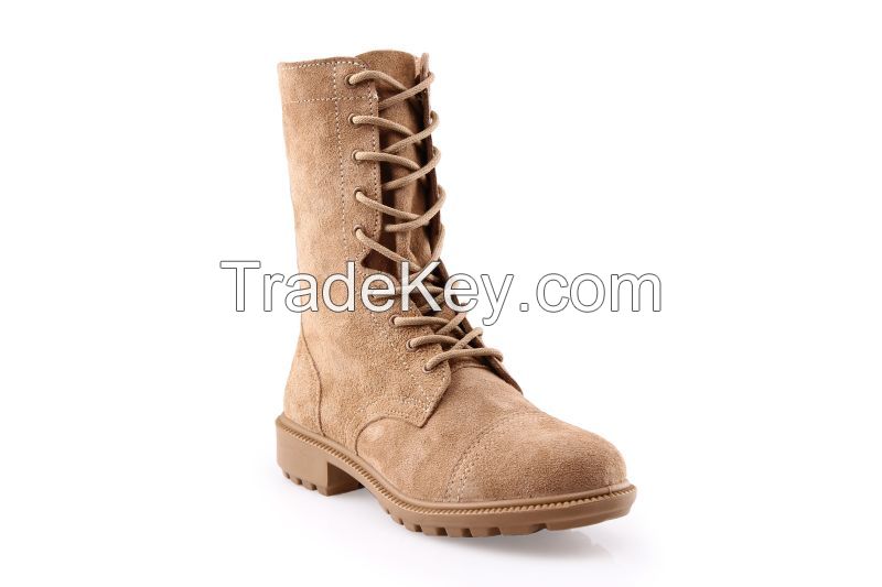 BURG830/831/832 Suede Desert Combat Boots