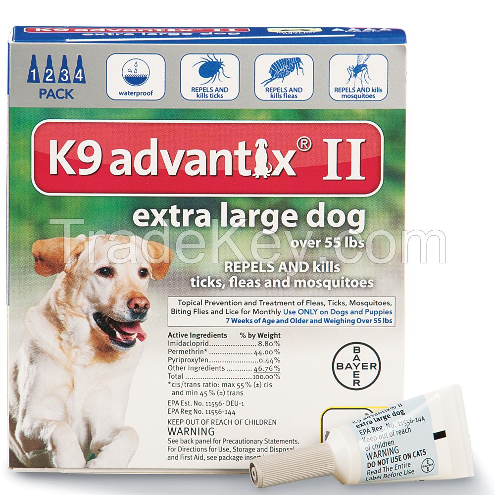 k9 Advantix for pets, ticks and fleas control for Extar-large Dogs