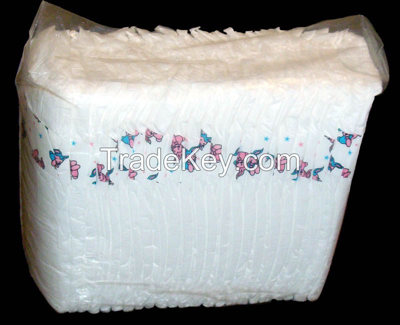 100% Pure Cotton Disposable baby diapers