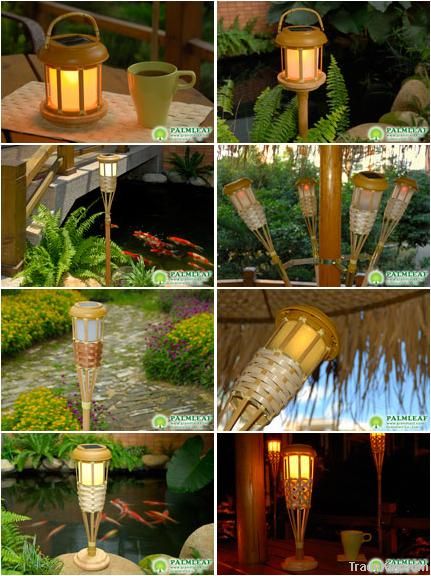 Solar Tiki Torch Light