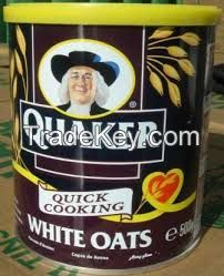 100% Quaker White oats Grain Quick Cooking