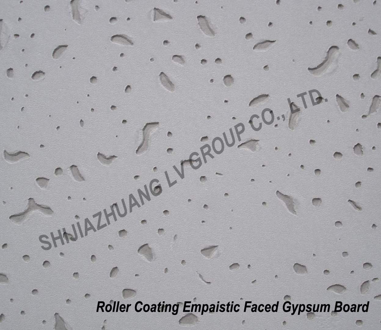 Roll-Painting Gypsum Board