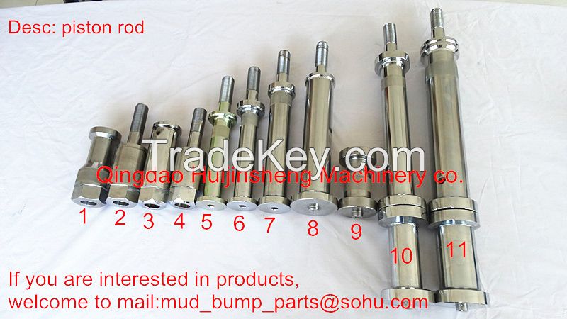 piston rod for mud bump of petroleum machinery