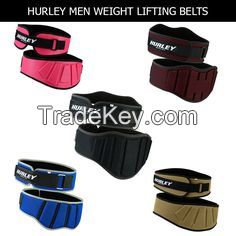 Men Neoprene Weight Lifting Belts