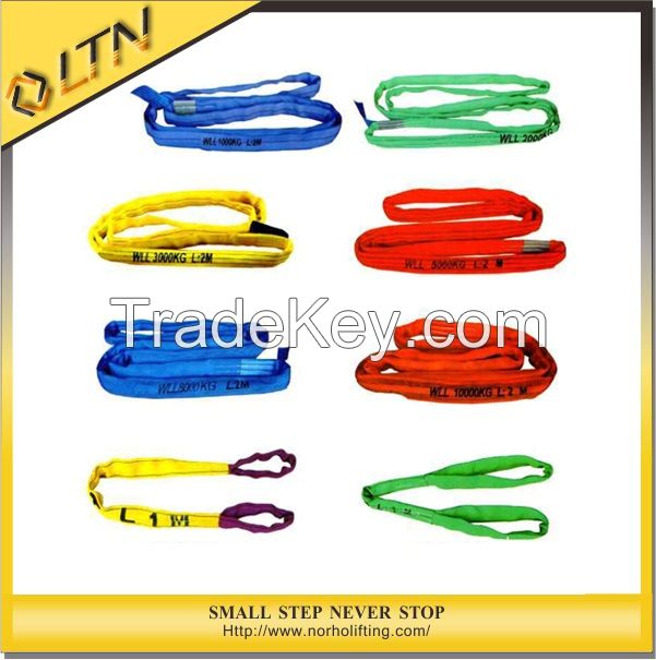 1 Ton - 10 Ton Polyester Flat/Round Webbing Sling (EE010)